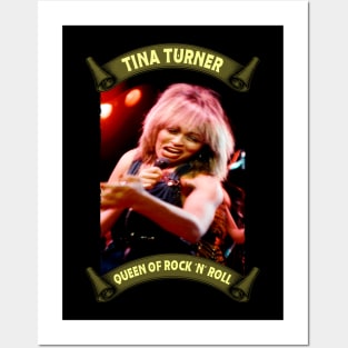 Tina Turner - Queen of Rock 'N' Roll Posters and Art